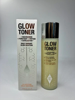 Charlotte Tilbury TONER Solución Resplandor Radiante Diario - 150 ml / 5 oz SELLADO Foto 1 de 4