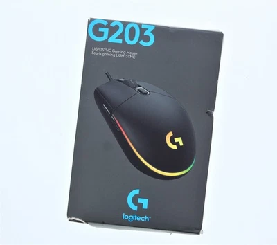 Logitech G203 Light Sync Gaming Mouse - Image 1 of 2