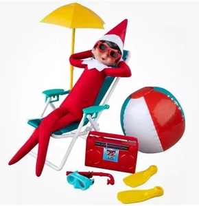 NEU Die Elfe im Regal Polar Requisiten Strand Urlaub Set - Bild 1 von 3