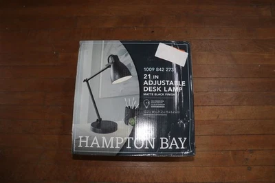 Hampton Bay 24 in. Black Architect Desk Lamp - Image 1 of 4