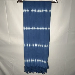 Polo Ralph Lauren 60 x 60 Blue Dyed Beach Blanket With Bag New With Tags $125 - Picture 1 of 4