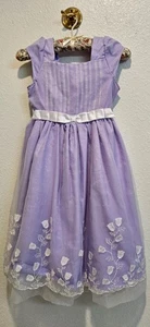 Vestido para niña Jona Michelle para ocasiones especiales talla 7 - lavanda - Imagen 1 de 19
