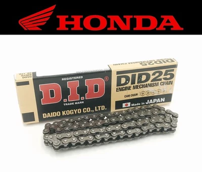 D.I.D Timing Cam Chain OEM Honda ATC185, ATC200, TRX200 Fourtrax (1980-1997) - Imagem 1 de 3