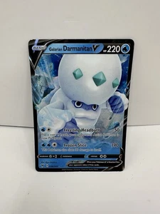 Galarian Darmanitan V 036/185 Espada y Escudo Voltaje Vívido Holo Carta Pokémon Juego de cartas coleccionables - Imagen 1 de 2
