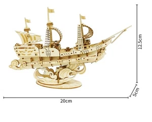 3D Schiff Holzbausatz Modellbau Holz Steckpuzzle Holzpuzzle T50 - Bild 1 von 1