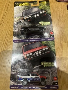 Hot Wheels Premium DATSUN KING CAB BAJA CUSTOM 0 and 3 - Picture 1 of 1