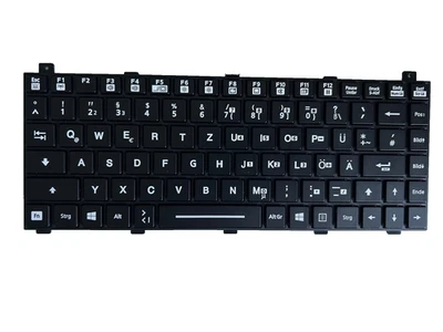 GETAC S410 Semi Rugged Notebook Keyboard German layout for G4 G5 G6 NK5106L - Image 1 of 2