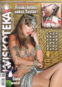 KVISKOTEKA #1590 2025 CROATIAN CROSSWORDS MAGAZINE cover  TAYLOR SWIFT - Picture 1 of 1
