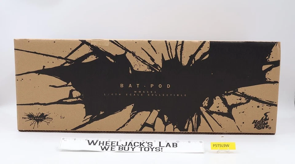 MMS591 Bat-Pod Motocicleta Batman The Dark Knight Rises Hot Toys 1/6 NUEVO SELLADO Foto 1 de 4