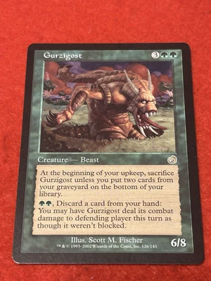 MTG Gurzigost 126/143 Torment Regular - Image 1 of 4