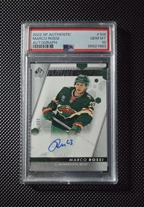 MARCO ROSSI 2022 FUTURE WATCH AUTO /999 PSA 10 #104 - Picture 1 of 2