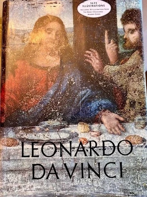 LEONARDO DA VINCI - LARGE HC DJ Artabras Book with 1635 Illustrations Vtg - Image 1 of 4