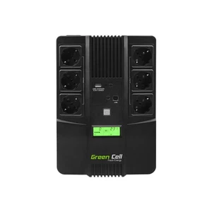 Système d'Alimentation Sans Interruption Interactif Green Cell AiO 800VA LCD - Photo 1/1