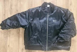 Women’s Nike Air Therma-Fit Bomber Black Jacket Plus Size 2X (20-22) - Picture 1 of 16
