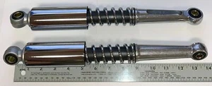 NEW CHROME CAP REAR SHOCK SET CT70 CT70K1 CT70K2 CT70K3 WORKS FOR ALL CL70 S1319 - Picture 1 of 6