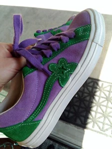 Converse One Star × Golf Le Fleur 7,5 W 5,5 M viola edizione limitata casual - Foto 1 di 7