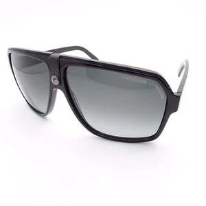 Nuevas gafas de sol auténticas Carrera 33 S negro gris brillante fundido 807PT 62 - Imagen 1 de 3