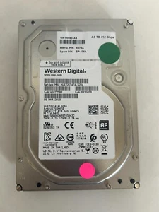 Western Digital 4TB 12Gbps 3.5" SAS Server HDD HUS726T4TAL5204 - Picture 1 of 3
