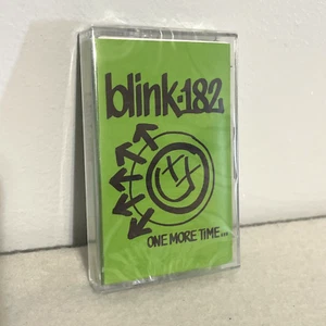 Blink 182 - One More Time - Cassette Tape Fluorescent Green Mark, Tom, Travis - Picture 1 of 12