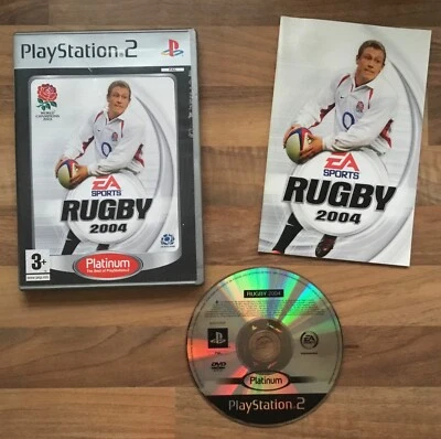 RUGBY 2004 (RUGBY UNION) PLAYSTATION 2 PLATINUM EDITION GAME - EA SPORTS PEGI 3+ - Image 1 of 4