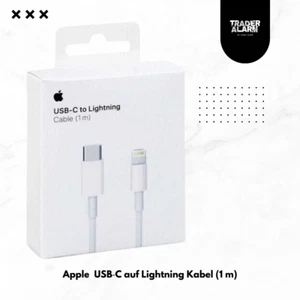 Original Apple USB‑C auf Lightning Kabel (1 m) 3. Generation) - Weiß - Afbeelding 1 van 4