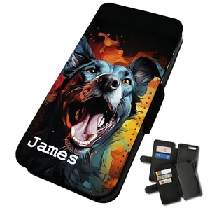 Custom Personalised Printed Silicone Flip Mobile Phone Case Cover Gift Original - Picture 1 of 4