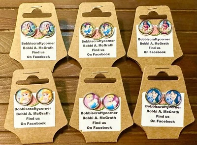 Pendientes Princesa Disney Foto 1 de 4