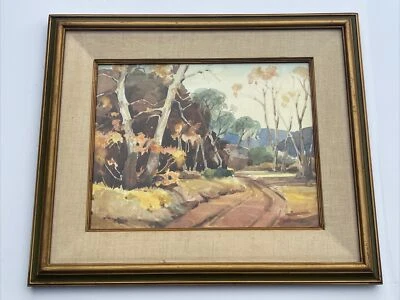 ROBERT HARRIS PAINTING IMPRESSIONISM LANDSCAPE LISTED AMERICAN  EARLY CALIFORNIA - Image 1 of 4