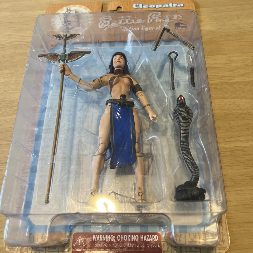 Bettie Page Cleopatra Action Figure Dark Horse Deluxe 2004