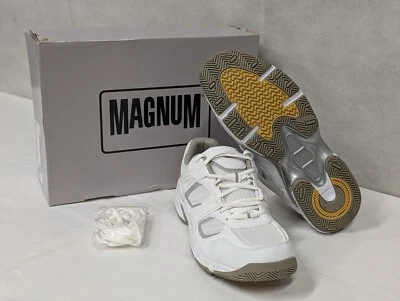 Magnum Entrenadores Blancos Edición Ejército Británico Hombre Talla UK 7 Ajuste Mediano Foto 1 de 4