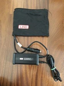 Used Lind Auto/Air Adapter Dell Latitude ADAPTER DE2035A-259A w/ carrying pouch - Picture 1 of 7
