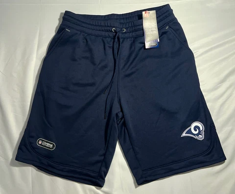 Under Armour Combine Authentic NFL Los Angeles Rams Sweat Shorts NEW Men's Large Cover