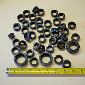 LARGE LOT  /  GEDNEY Plastic Bushing  /  most are 1/2" but 3 are larger - Picture 1 of 2
