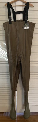 Hodgman Mackenzie 1337566 Nylon Pvc Cleated Chest Wader Size 9 Open Box - Image 1 of 4