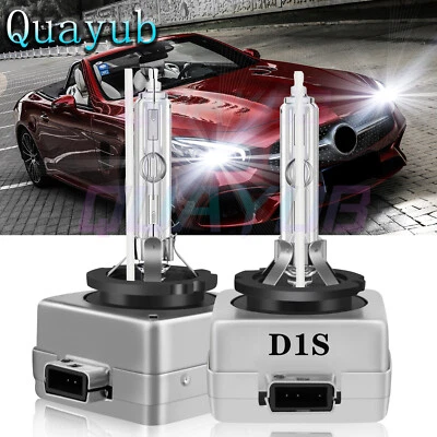 HID Xenon D1S Headlight Bulbs 35W For Mercedes-Benz SL400 2015 2016 White Qty 2 - Image 1 of 4
