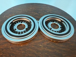 Burlington Recording Aluminium Hub-Adapter Studer A80,A81,A812,A816 &A820 (PAIR) - Picture 1 of 6