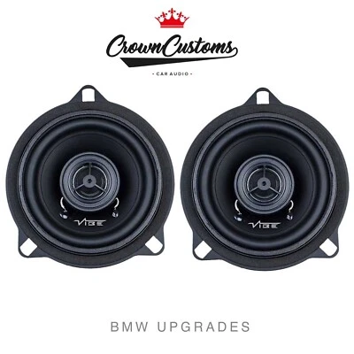 CROWNCUSTOMS BMW 1 SERIES COAXIAL SPEAKER UPGRADE VIBE OPTISOUND E81/81/87/88 CAR AUDIO