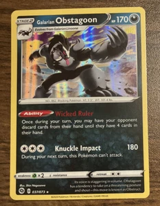 Galarian Obstagoon 37/73 Champions Path Holo Rare Pokemon Card NM/M TCG - Picture 1 of 1