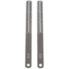 3X Fingerboard Repair Tool Protector Steel Plate Capacitor Measure Luthier Y8s8)