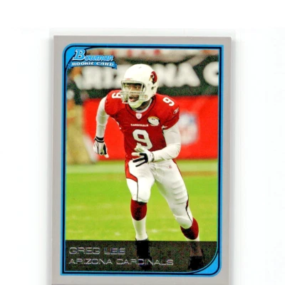 2006 Bowman Rookie #218 Greg Lee Arizona Cardinals Football Card  - Image 1 of 2