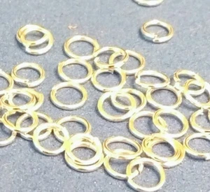 OFFENE SPRUNGRINGE silber 5 mm Schlüsselanhänger/Basteln MEGA GROSSPACKUNG (1000-10.000 Stück) - Bild 1 von 3