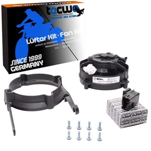 4 Stroke Tpi Spal Cooling Fan KTM Husqvarna Gasgas 18-23 Complete Kit Relay - Picture 1 of 12