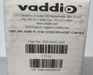 Polycom Codec Kit for OneLINK HDMI to Vaddio HDBaseT Camera (999-9545-000) - Picture 1 of 2