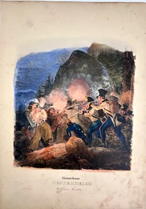 Uniform des deutschen Bundesheeres. Kaiserthum ÖSTERREICH. Zolltruppe. 1838. - Bild 1 von 10