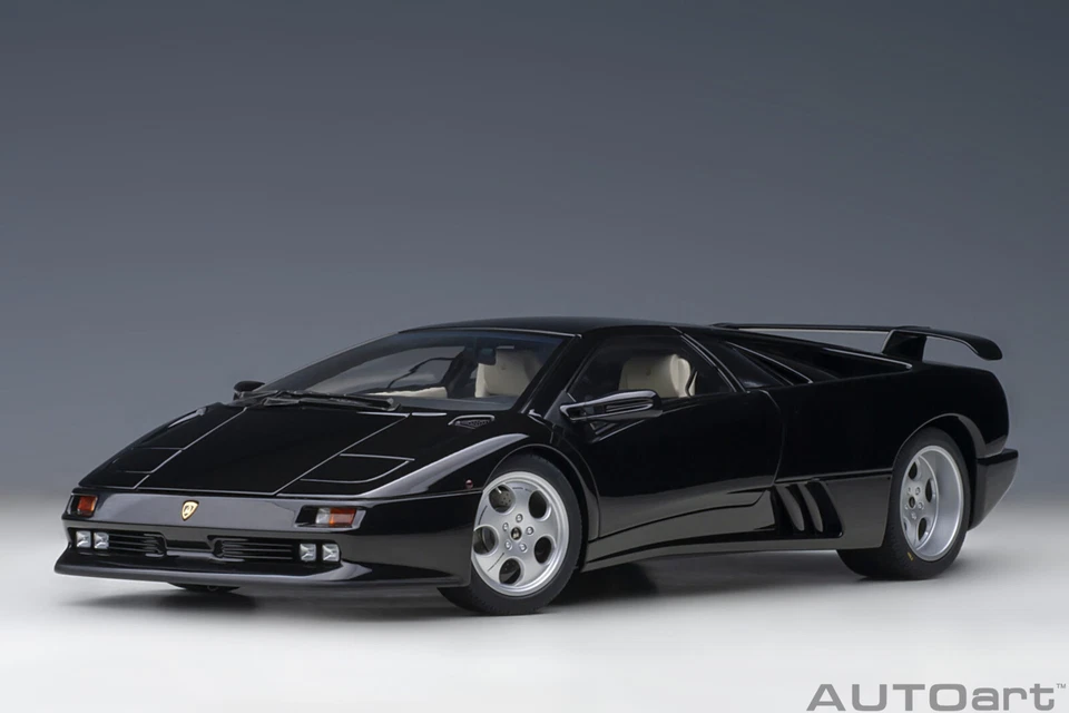 Lamborghini Diablo SE30 1993 (Negro Profundo Metálico) (Composit 1:18 Autoart - Imagen 1 de 1