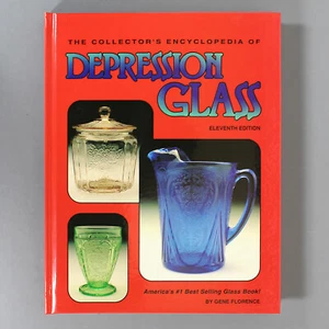 Enciclopedia de Coleccionista de VIDRIO DE DEPRESIÓN por Gene Florence - 11a Edición. - FINO - Imagen 1 de 12