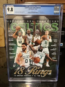 SLAM Magazine Presents Boston Celtics 2023-24 NBA Champions Jayson Tatum CGC 9.8 - Picture 1 of 4