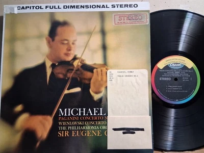 Capitol SP 8534 RABIN Paganini VIOLIN CTO #1 Wieniawski CTO #2 1960 VG++ - Image 1 of 2