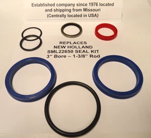 REPLACES NEW HOLLAND SML22650 SEAL KIT - CHECK YOUR REQUIRE PART # - Picture 1 of 3
