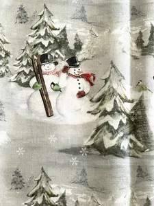 Winter Fun Fabric by Gregory Gorham for Springs Creative 100% Cotton 1.12 yds - Picture 1 of 7